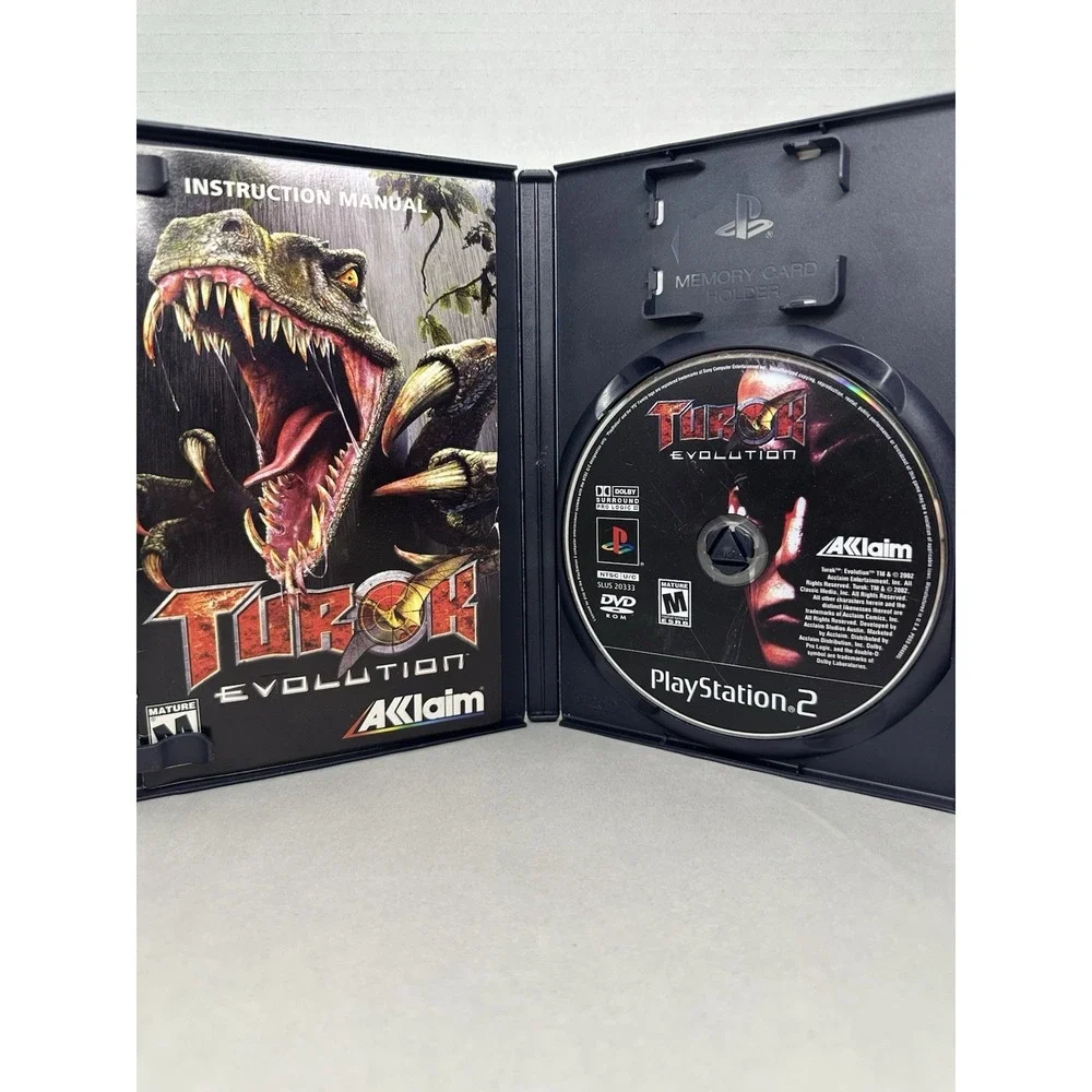 Turok: Evolution (Sony PlayStation 2, 2002) CIB